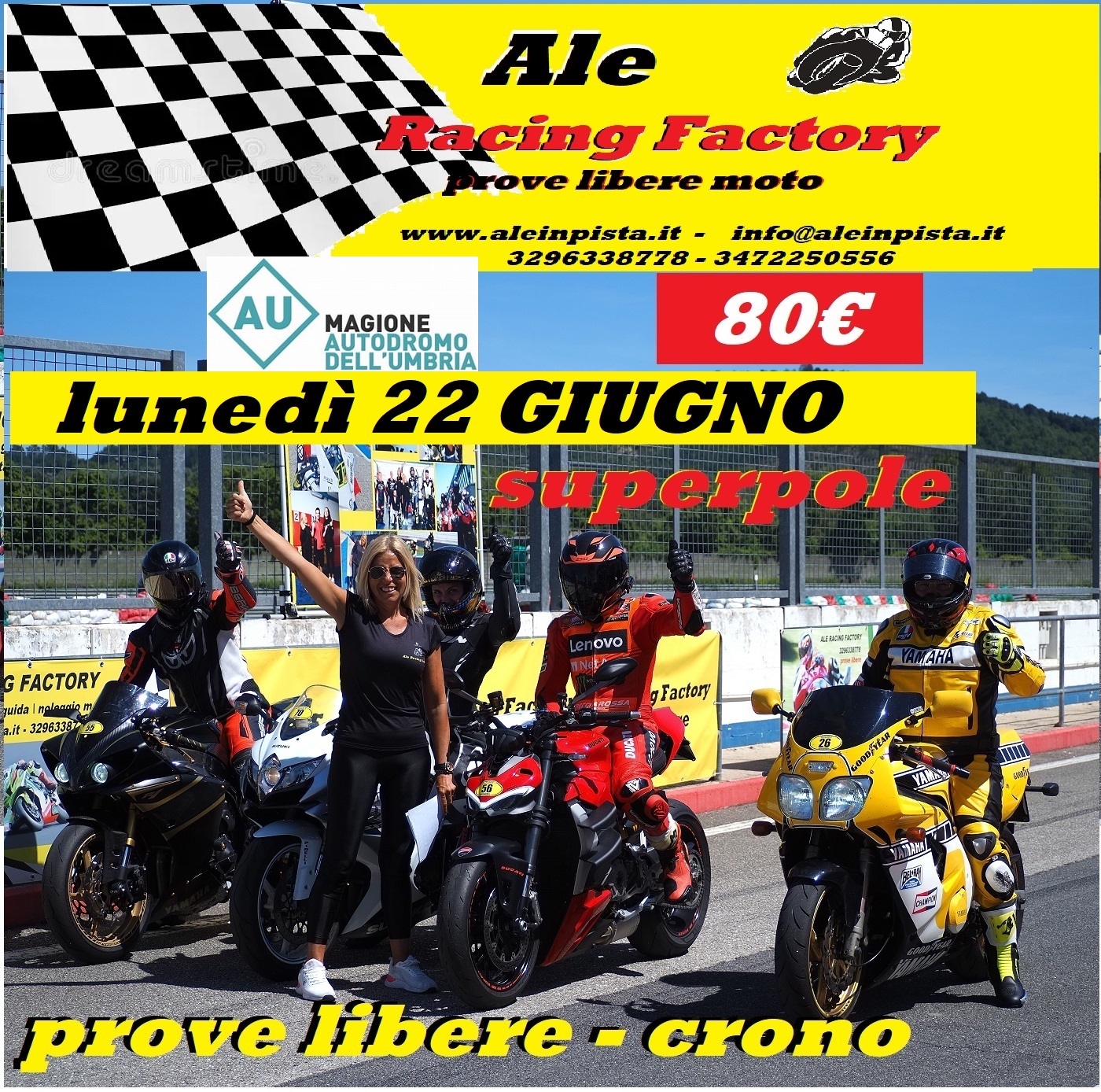 Ale in pista - Le nostre fotografie