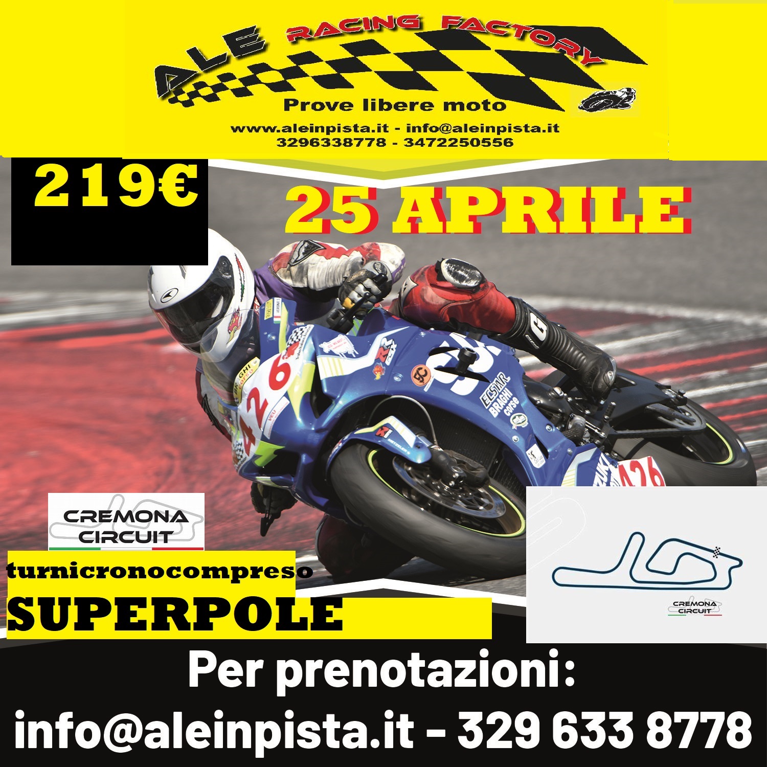 Ale in pista - Le nostre fotografie
