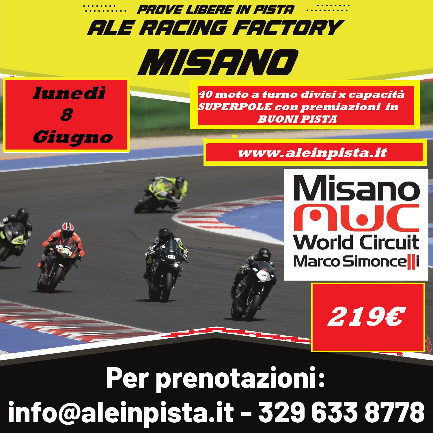 Ale in pista - Le nostre fotografie
