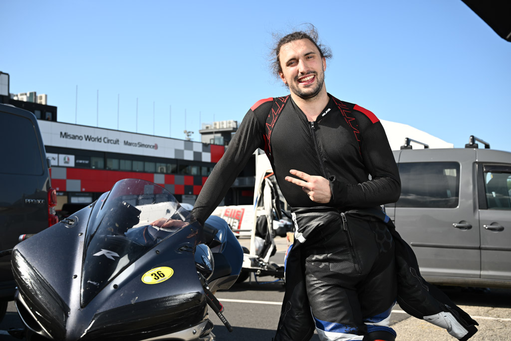 Ale in pista - Giornata di xxx a Misano