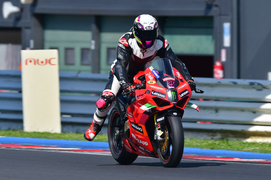 Ale in pista - Giornata di xxx a Misano
