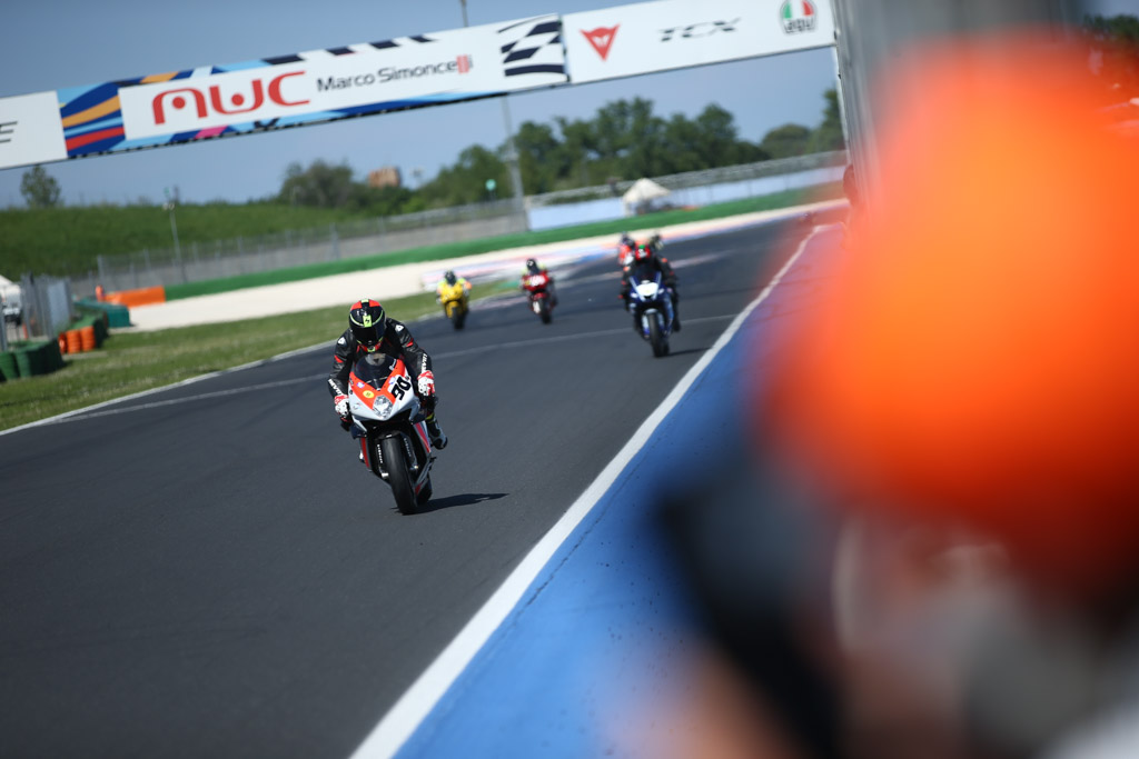 Ale in pista - Giornata di xxx a Misano