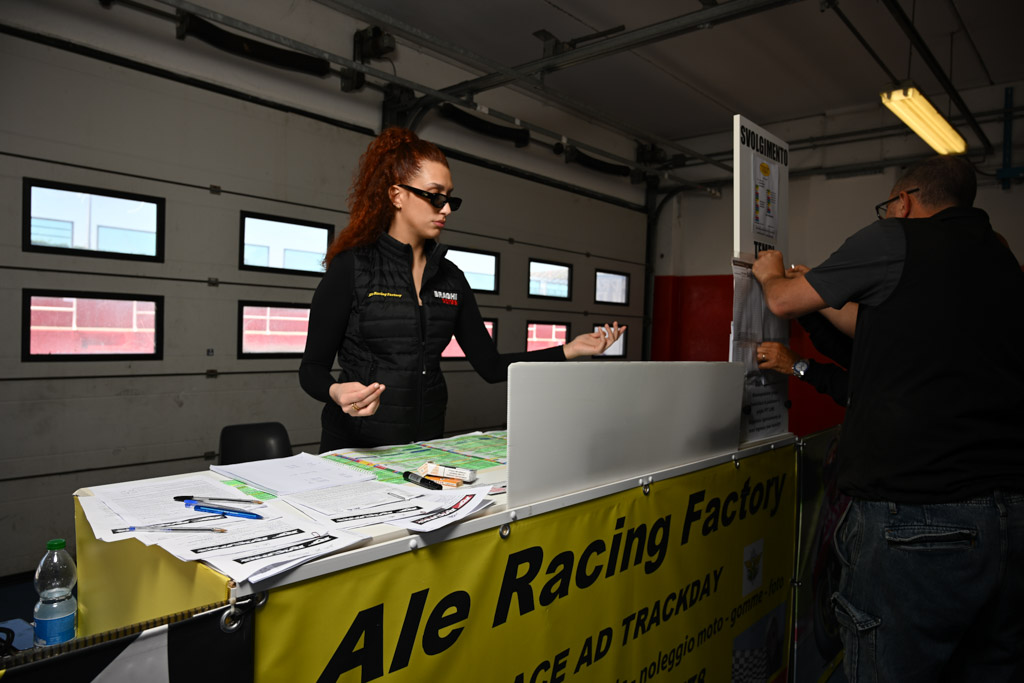 Ale in pista - Giornata di xxx a Misano
