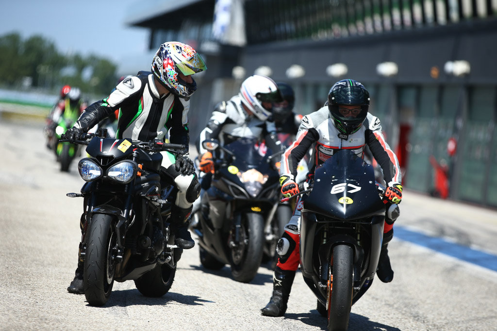 Ale in pista - Giornata di xxx a Misano