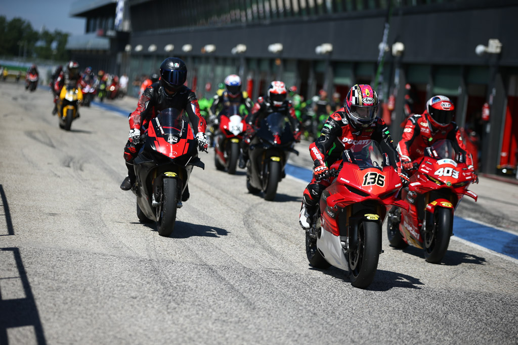 Ale in pista - Giornata di xxx a Misano