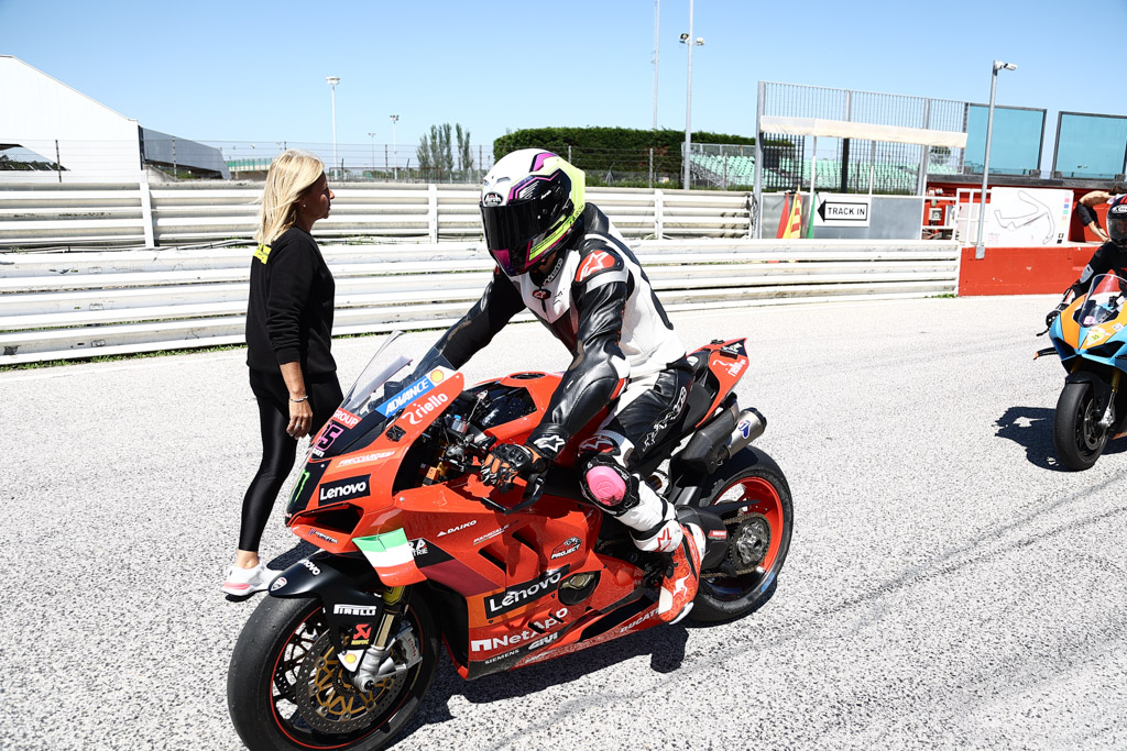 Ale in pista - Giornata di xxx a Misano