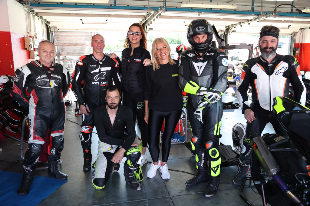 Ale in pista - Giornata di xxx a Misano