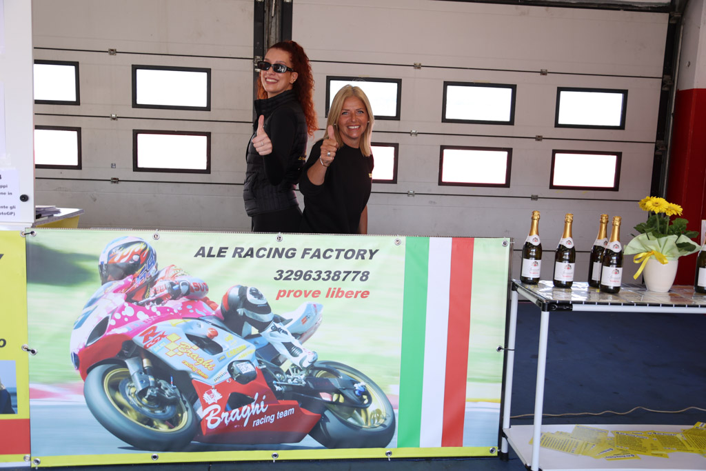 Ale in pista - Giornata di xxx a Misano