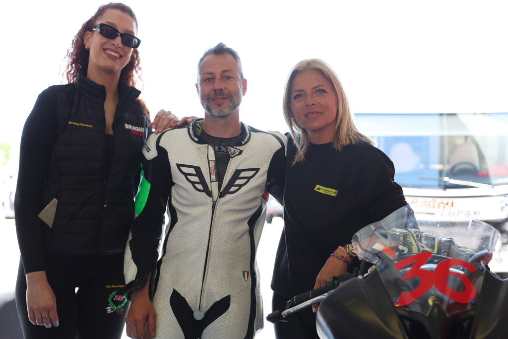 Ale in pista - Giornata di xxx a Misano