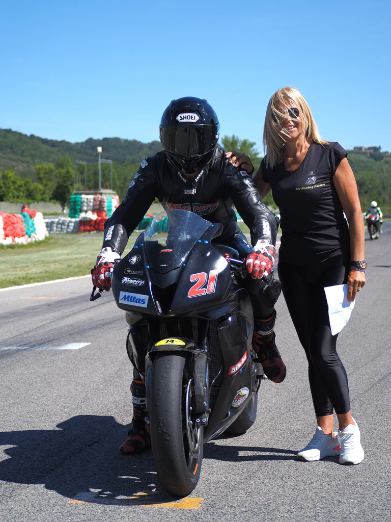 Ale in pista - Giornata di xxx a Misano