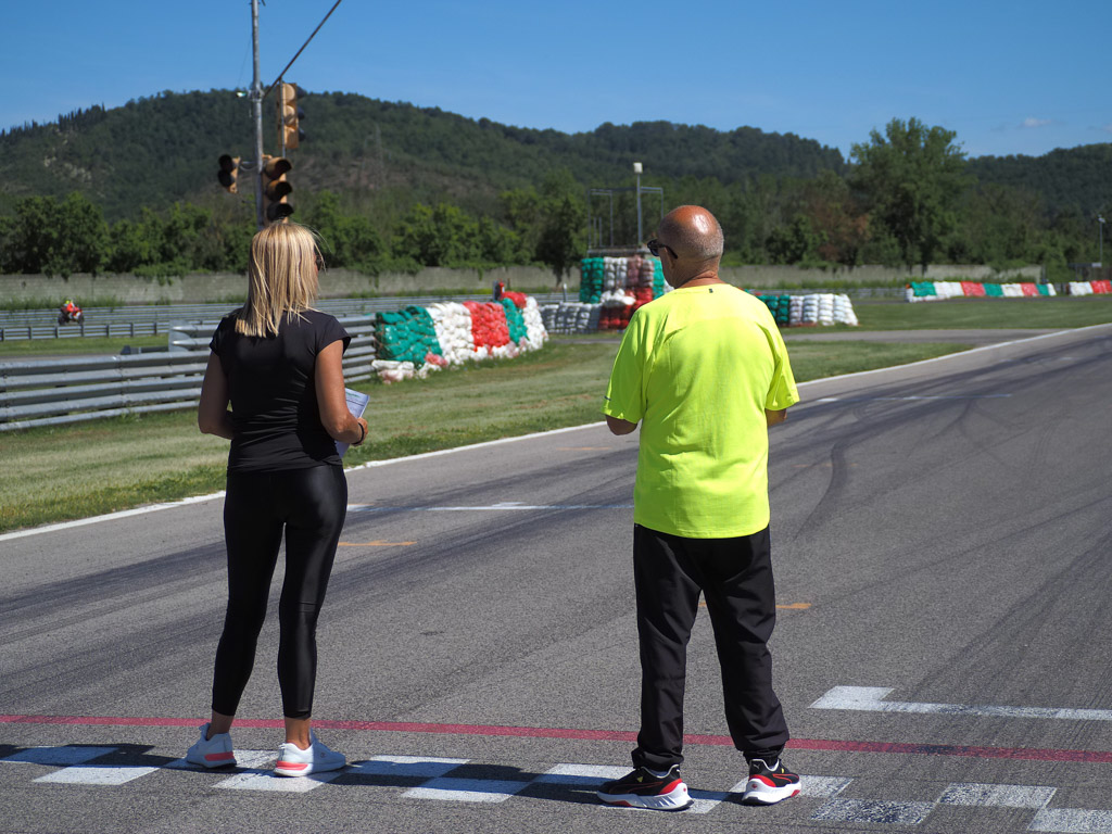 Ale in pista - Giornata di xxx a Misano
