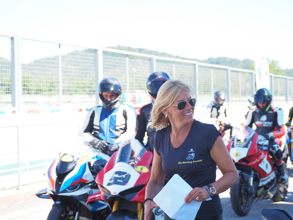 Ale in pista - Giornata di xxx a Misano