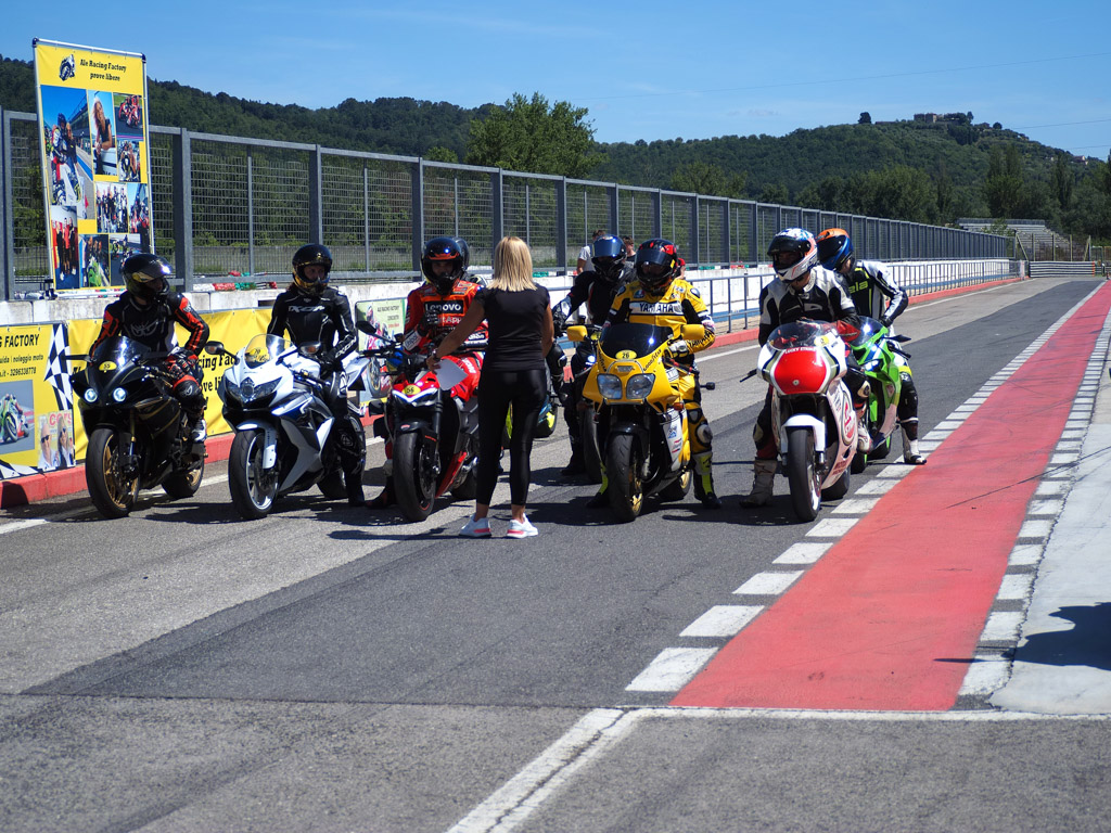 Ale in pista - Giornata di xxx a Misano