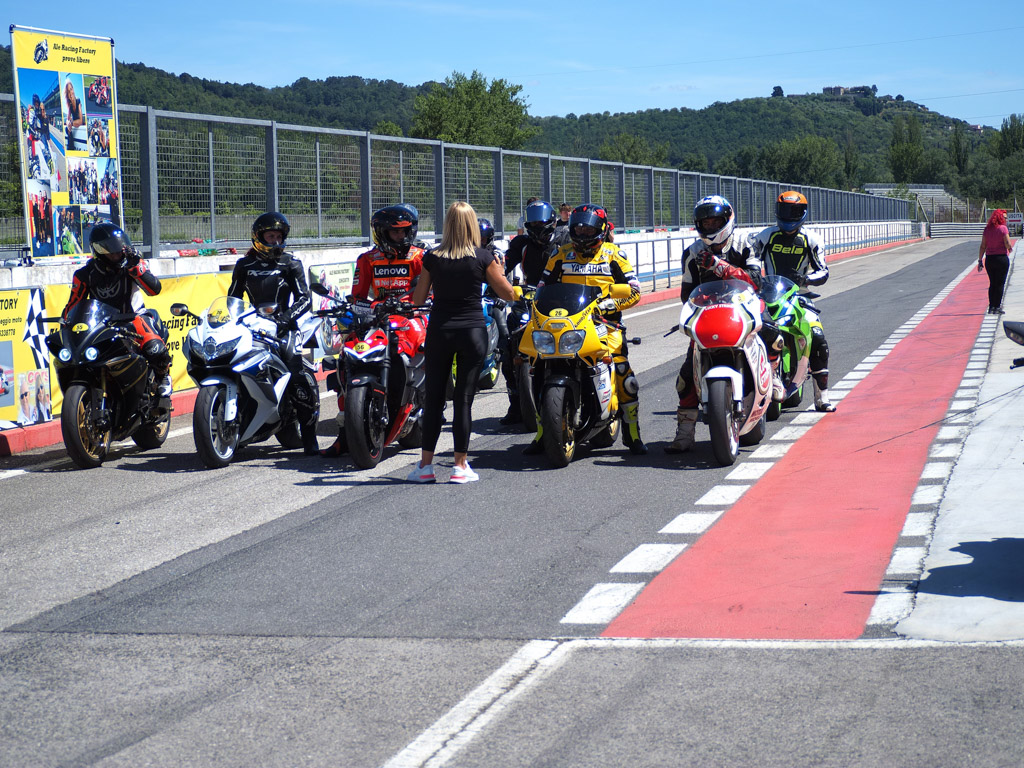 Ale in pista - Giornata di xxx a Misano