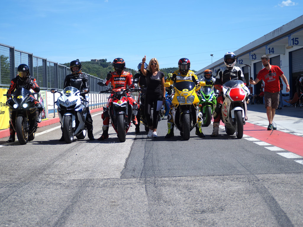 Ale in pista - Giornata di xxx a Misano
