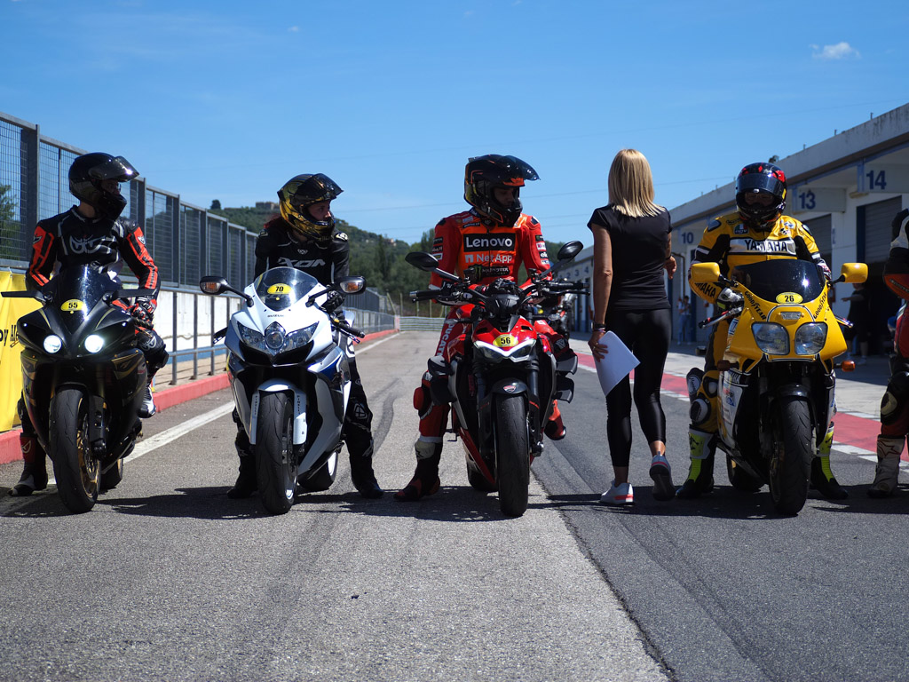 Ale in pista - Giornata di xxx a Misano