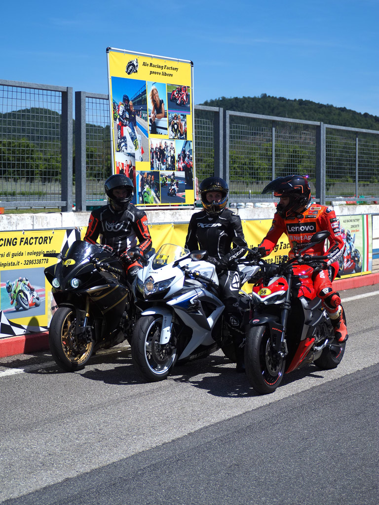 Ale in pista - Giornata di xxx a Misano