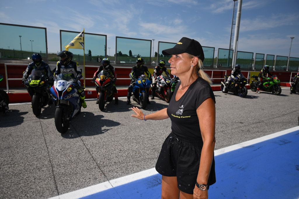 Ale in pista - Giornata di xxx a Misano