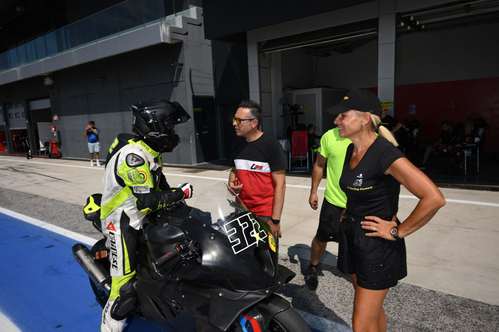 Ale in pista - Giornata di xxx a Misano