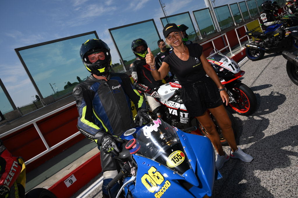 Ale in pista - Giornata di xxx a Misano