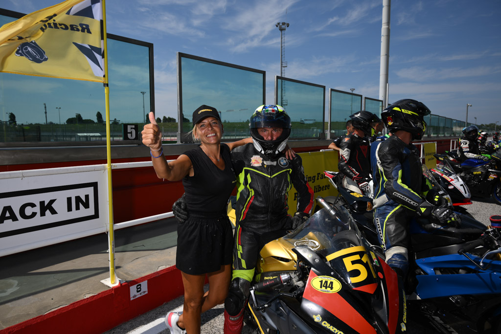 Ale in pista - Giornata di xxx a Misano