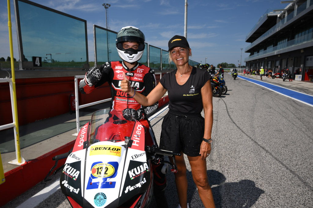 Ale in pista - Giornata di xxx a Misano