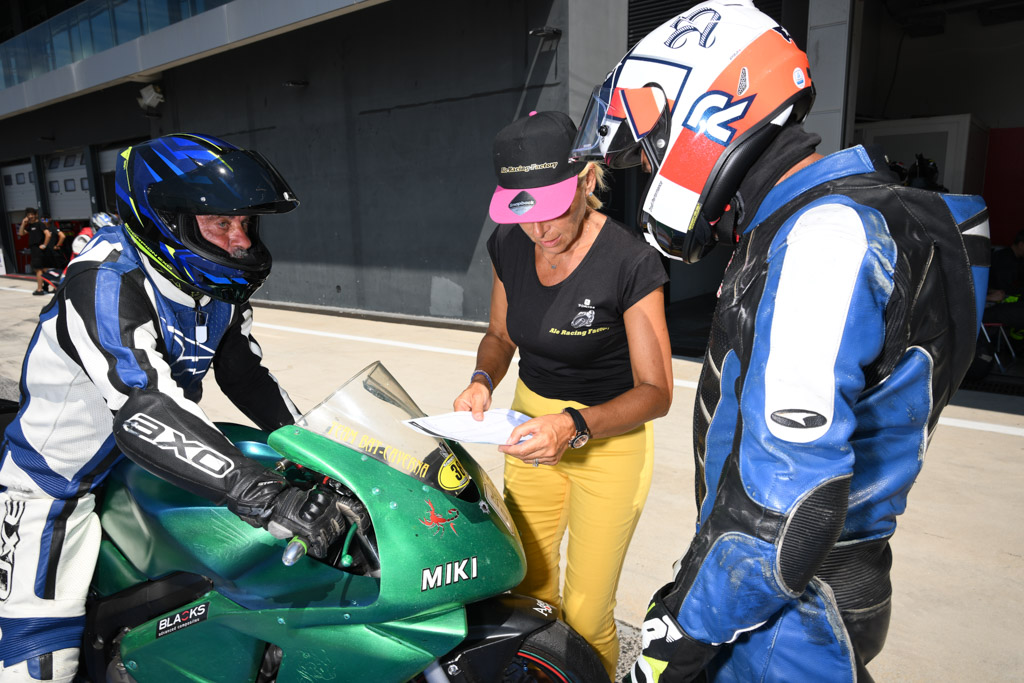 Ale in pista - Giornata di xxx a Misano