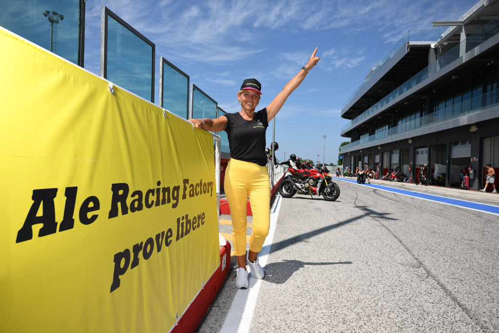 Ale in pista - Giornata di xxx a Misano