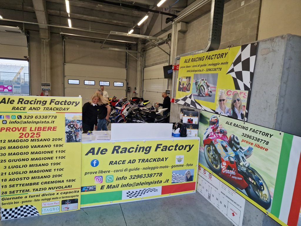 Ale in pista - Giornata di xxx a Misano