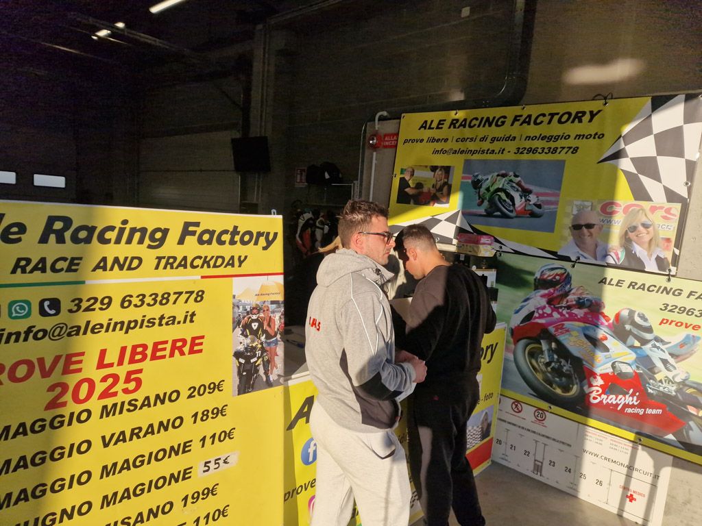 Ale in pista - Giornata di xxx a Misano